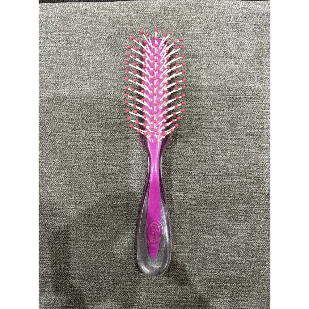 Vintage Goody Hair Brush Nylon Pink‎ USA